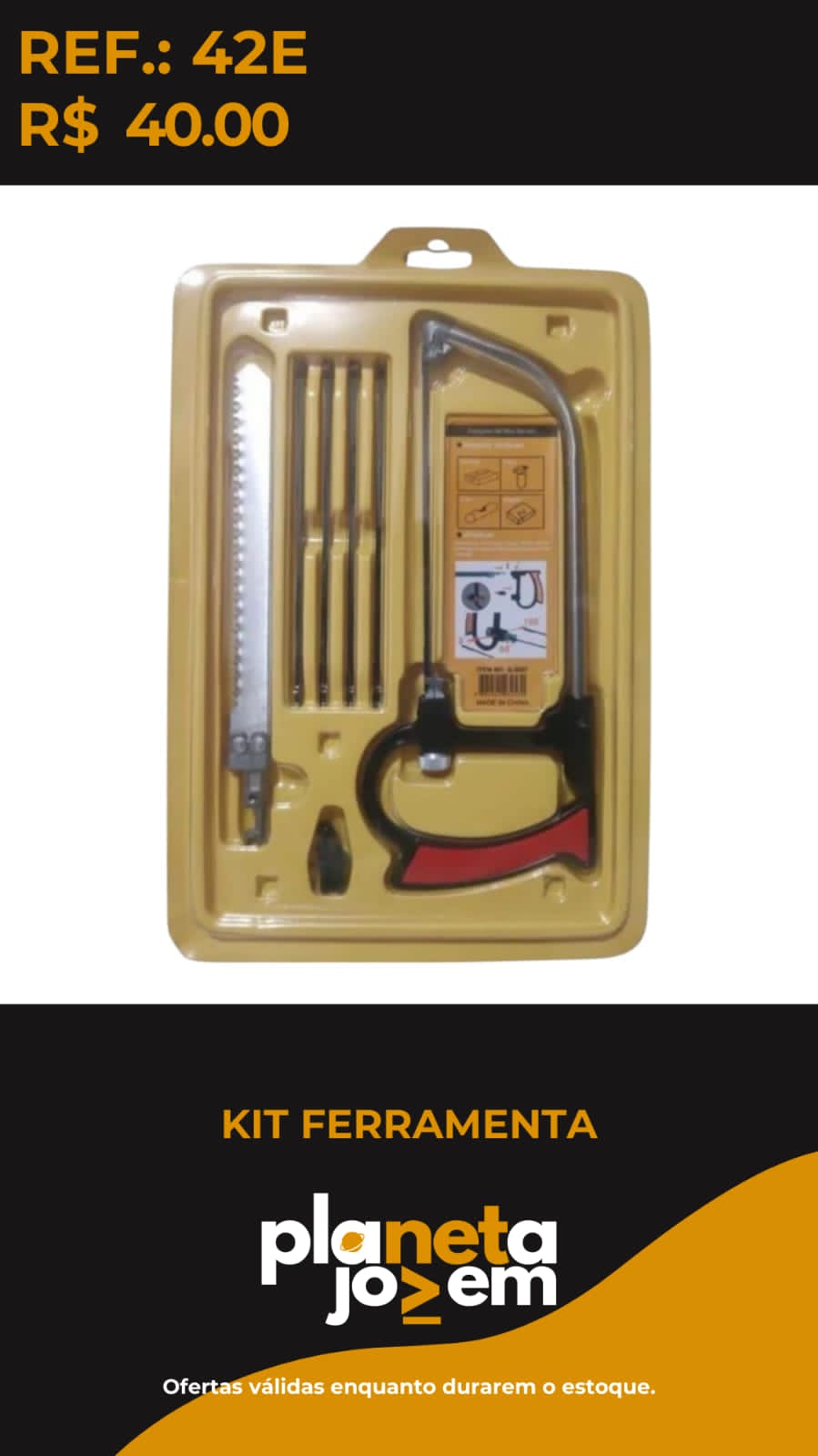 Kit Ferramenta